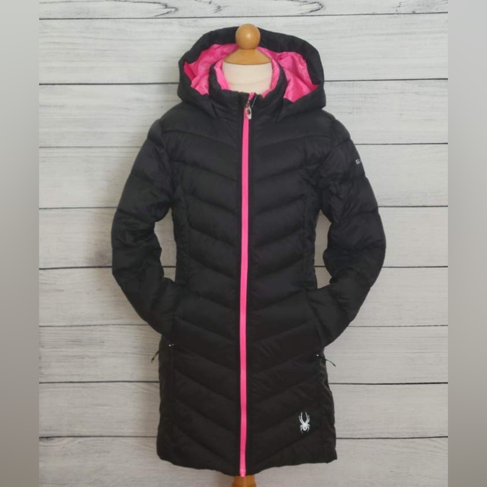 Girls Spyder Long Puffer Coat